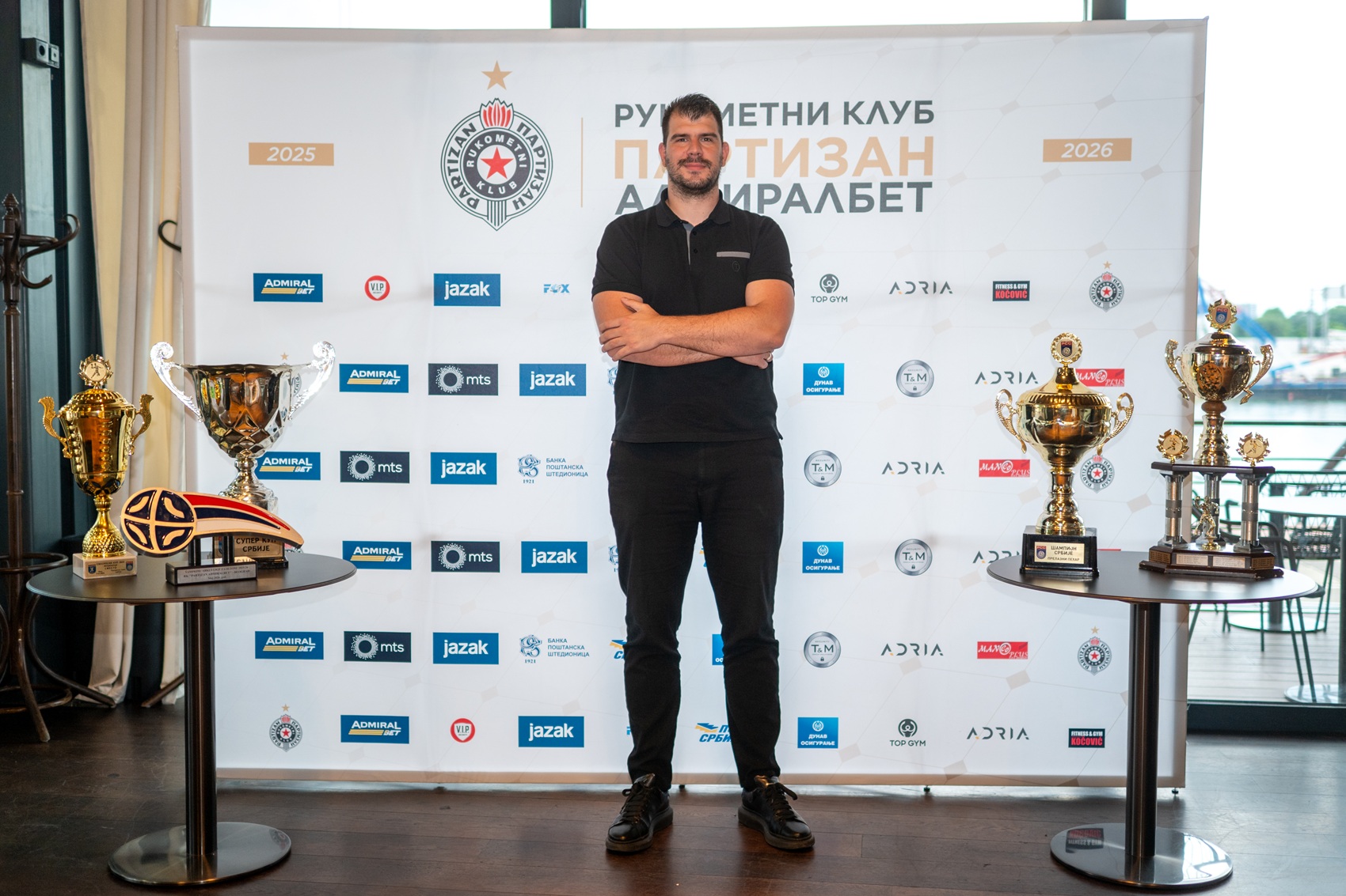 INTERVJU - Sportski direktor Partizan AdmiralBeta: "Sanjam 7.000 ljudi u Pioniru u ludoj atmosferi, bez incidenata"